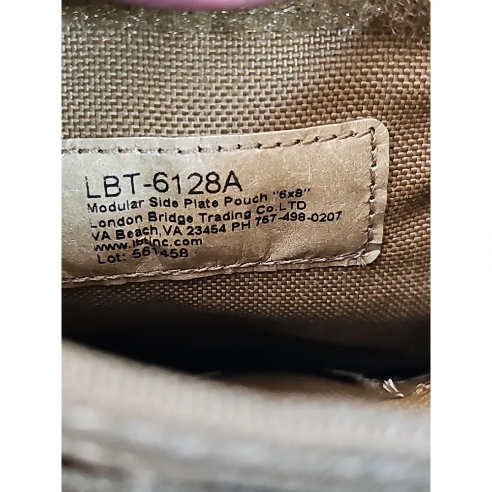 London Bridge Trading LBT 6128A Modular Side Plate Pouch Tan 6